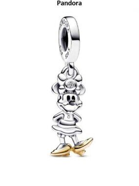 Pandora Disney 100th Anniversary Minnie Mouse Dangle Charm